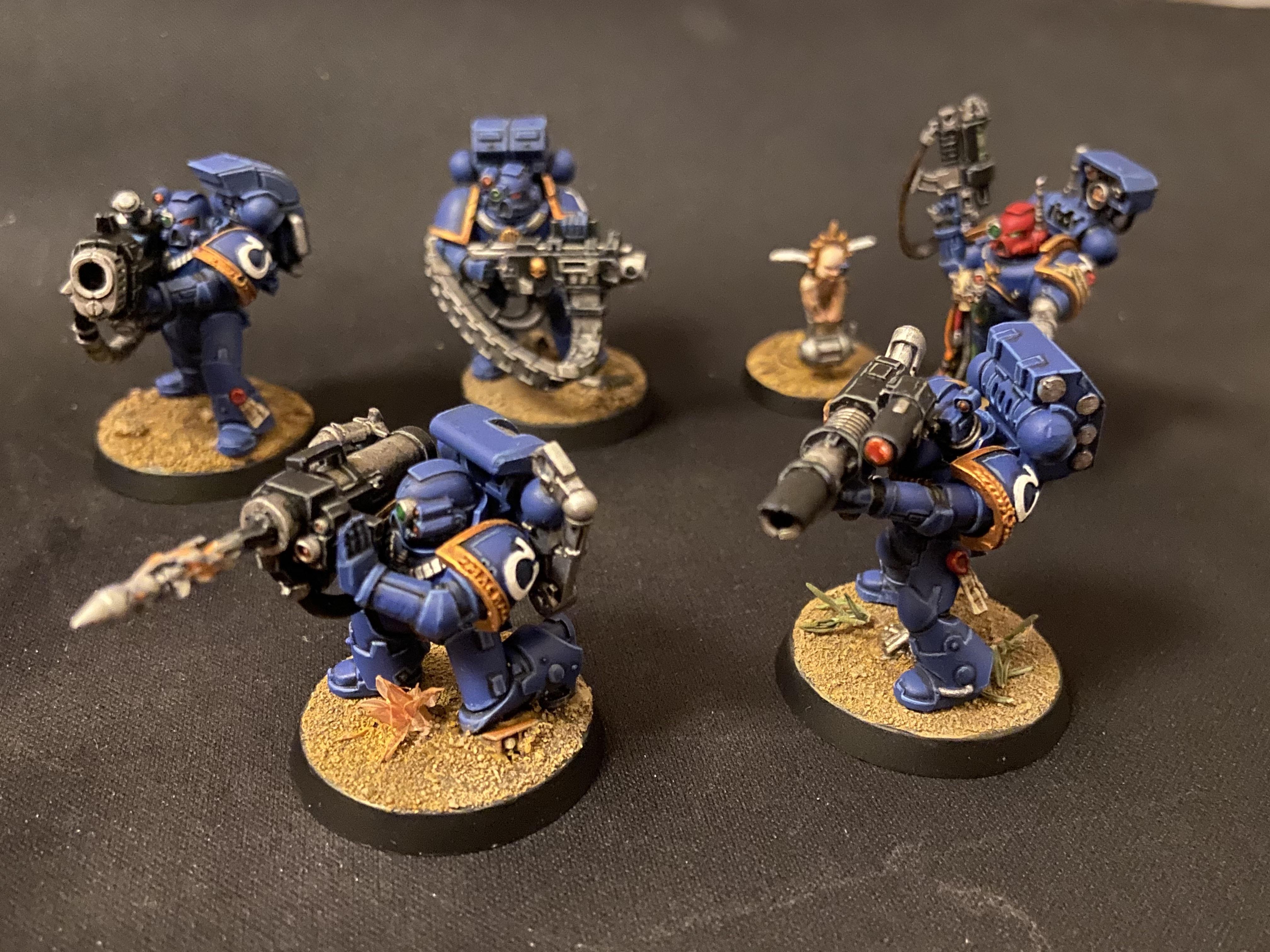 Devastators Lascannon Missile Launcher Space Marines Ultramarines W40k Ultramarine 5610